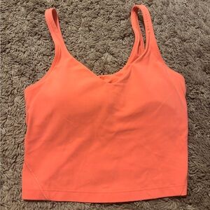Coral Lululemon Align Tank